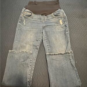 Sonoma maternity distressed jeans
